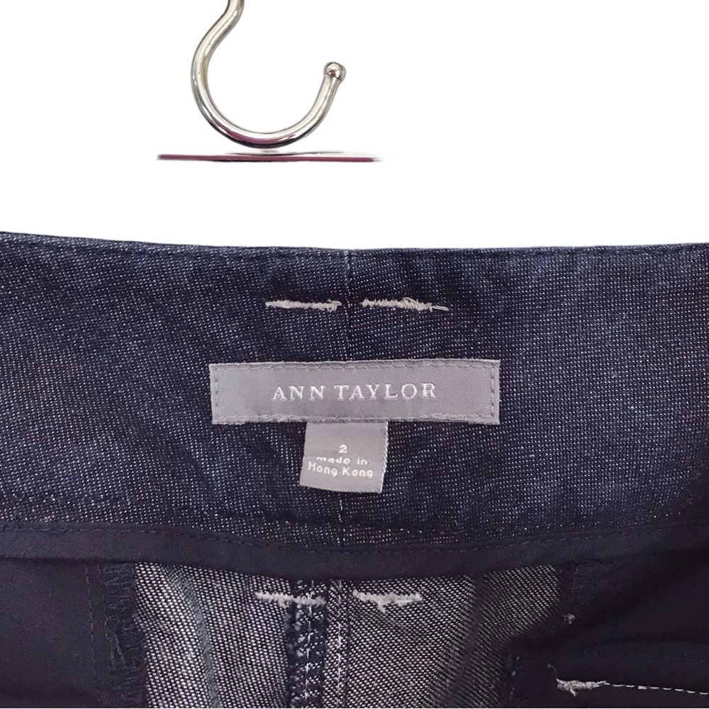 Ann Taylor Cotton Chambray Wide Leg Jeans NEW - Picture 5 of 5